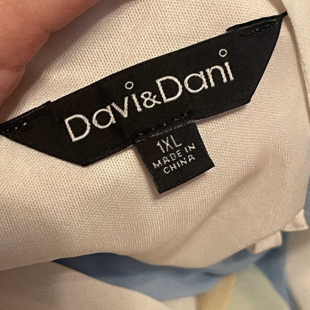 Davi and Dani pastel color block flowy maxi dress - image 3